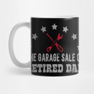 The garage sale of retired dad Mug